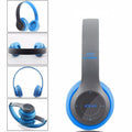 P47 AM/FM Stereo Bluetooth Headphone - Blue