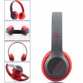P47 AM/FM Stereo Bluetooth Headphone - Red