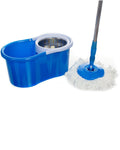 Hazlo 360 Rotating Spin Magic Mop + Cleaner Bucket + 2 Mop Heads