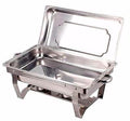 Chafing Dish with Two Single Pan Burners