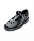 Buccaneer Original Baby Doll Black School Shoe - Younger Girls - UK Junior 7