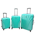 3 Piece Blue Star Luggage Set - Applegreen