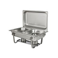 Stainless Steel 9 Liter Double Tray Chafing Dish Food Warmer