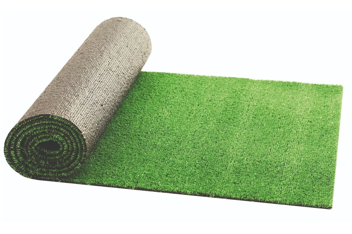 ZYS Artificial Grass - 7mm Green 2.0m x 5.0m