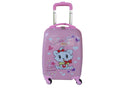 Kiddies Cartoon Hand Luggage Kids School Bag Suitcase for Children - Pink Kitty