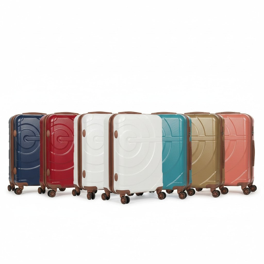 SMTE 21 Inch Hard Shell King Protected Travel Trolley Suitcase Assorted Color
