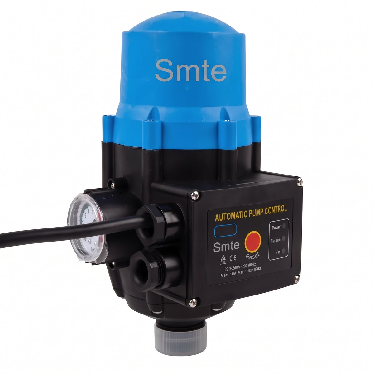 Smte Automatic Water Pump Pressure Controller Unit (230V, 1.1KW, 10Bar, IP65)