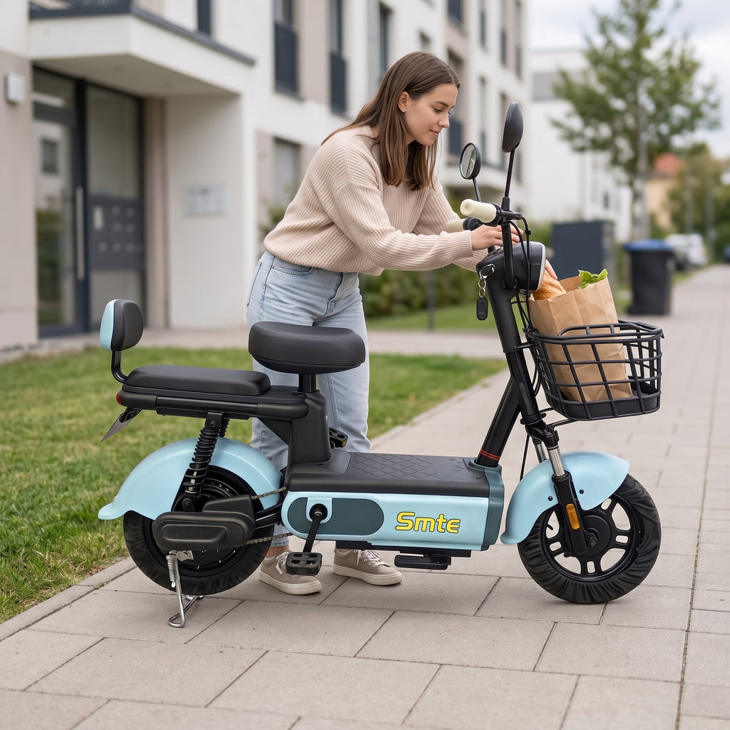 Smte C7 Electric Commuter Bike – 500W Brushless Motor, 48V 20Ah Battery, 40km/h Top Speed & 55km Range