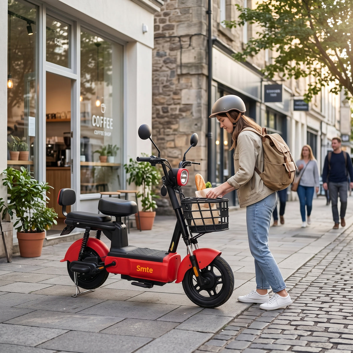 Smte C7 Electric Commuter Bike – 500W Brushless Motor, 48V 20Ah Battery, 40km/h Top Speed & 55km Range