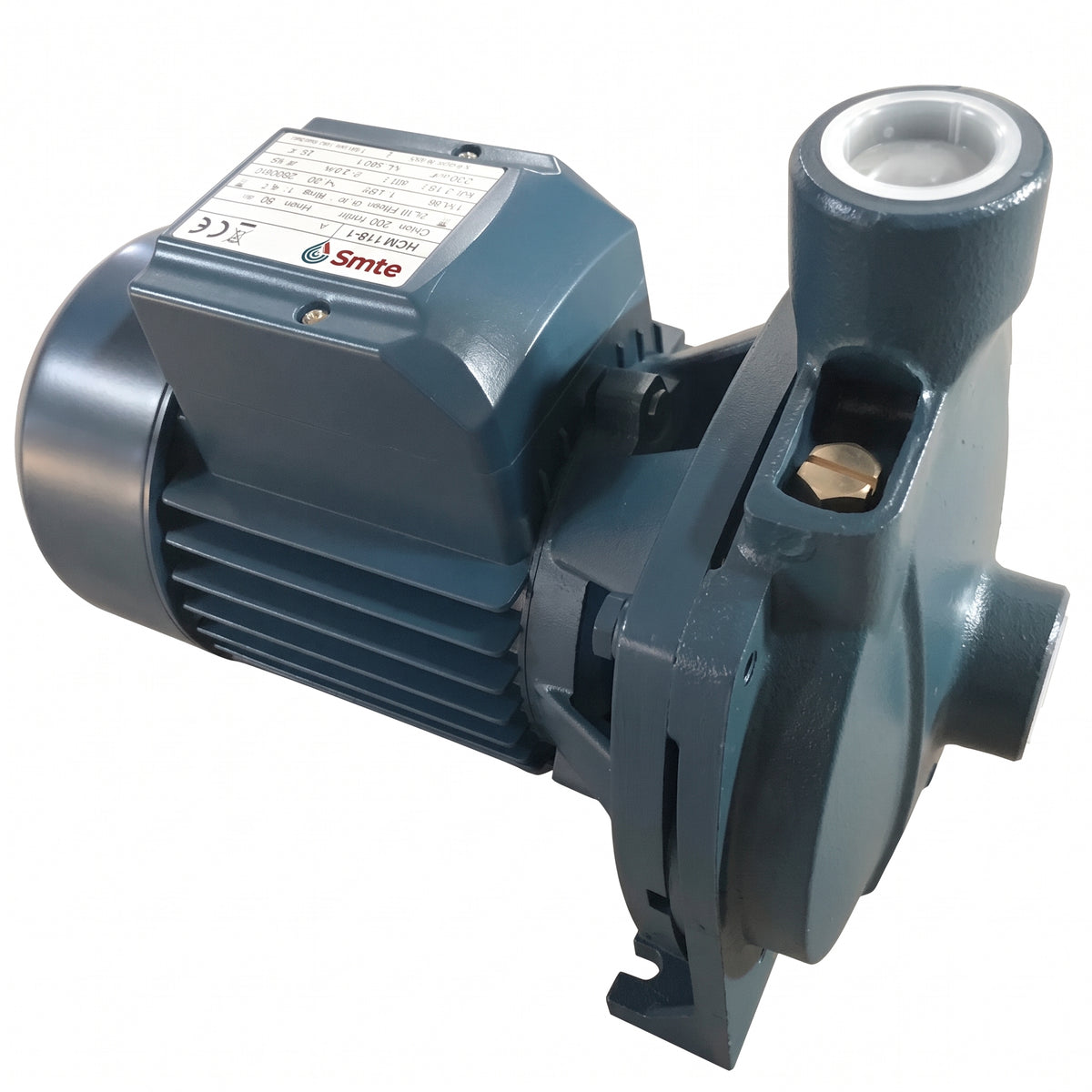 SMTE CPM170M-1 1.1KW (1.5HP) 220V Centrifugal Water Pump (170L/min, 36m Head, 1-1/4" × 1")