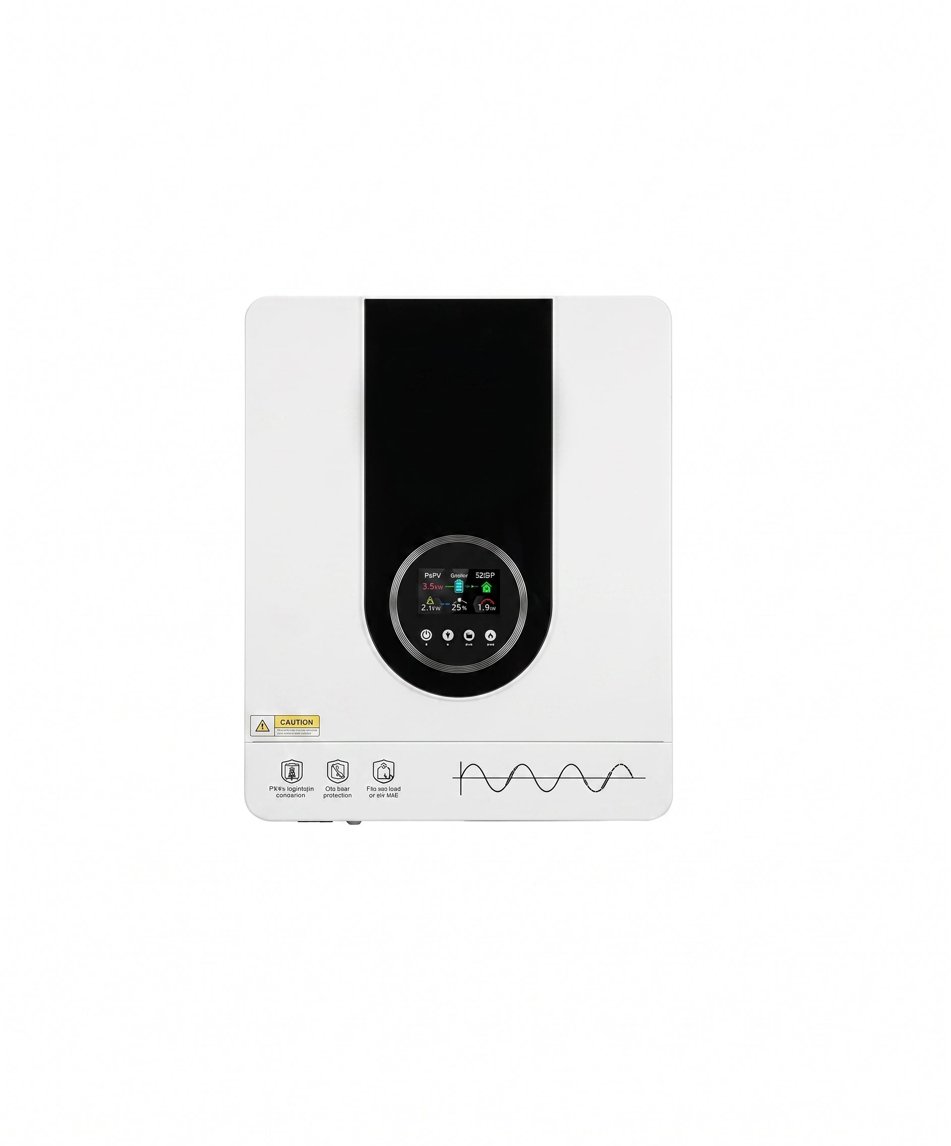 SMTE 11kW Hybrid Solar Inverter 48V – Dual MPPT Pure Sine Wave
