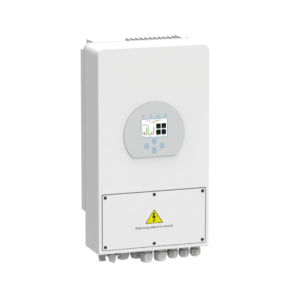 SMTE 5kW Hybrid 48V Solar Inverter – Dual MPPT Pure Sine Wave Inverter with Wi-Fi Dongle (IP65)