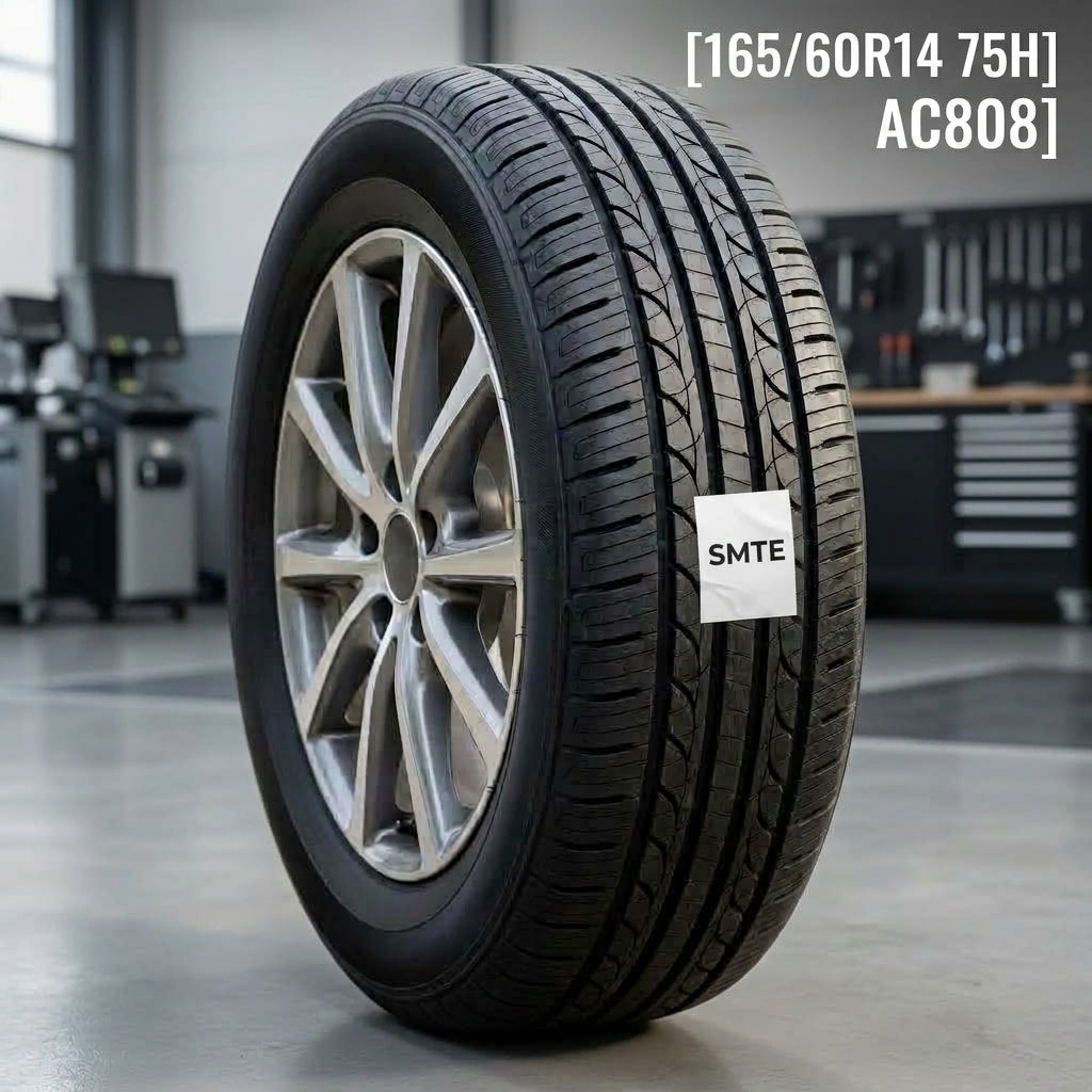 SMTE - 165/60R14 75H AC808 High-Performance All-Season Passenger Car Radial Tyre