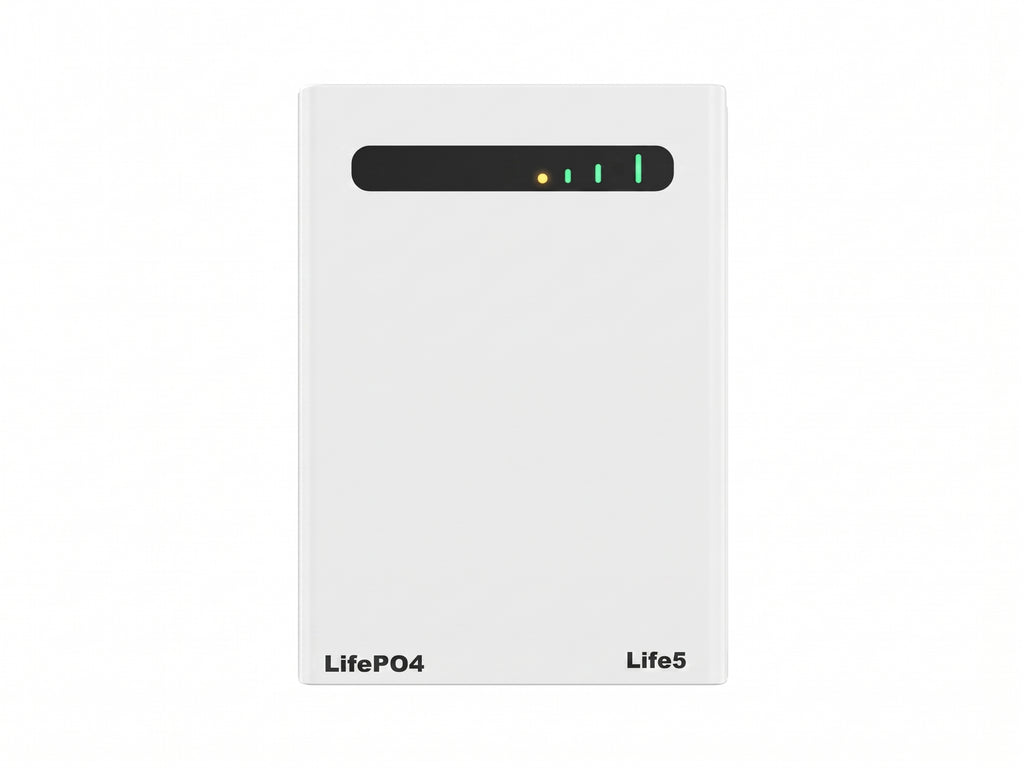SMTE 5.12kWh 51.2V 100Ah Slim-Line LiFePO4 Battery – Wall Mount