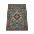 SMTE - Anatolia Mafy Turkuaz / Brown Traditional Rug - 150 x 200 cm Area Carpet ZULF10