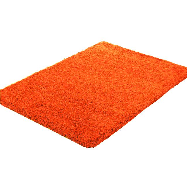 Shaggy Rug - Orange (Size: 160 x 230cm)