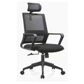 SMTE S-8610-T Ergonomic Swivel Mesh Office Desk Chair with Headrest & Tilt Function