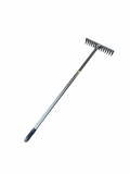 SMTE - Iron Garden Rake with Long Handle - product view