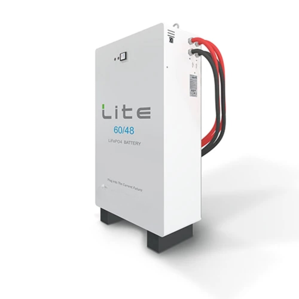 SMTE 60kWh High Voltage LiFePO4 Lithium Battery Set – Commercial Energy Storage (60/48 HV, Floor-Standing Tower)