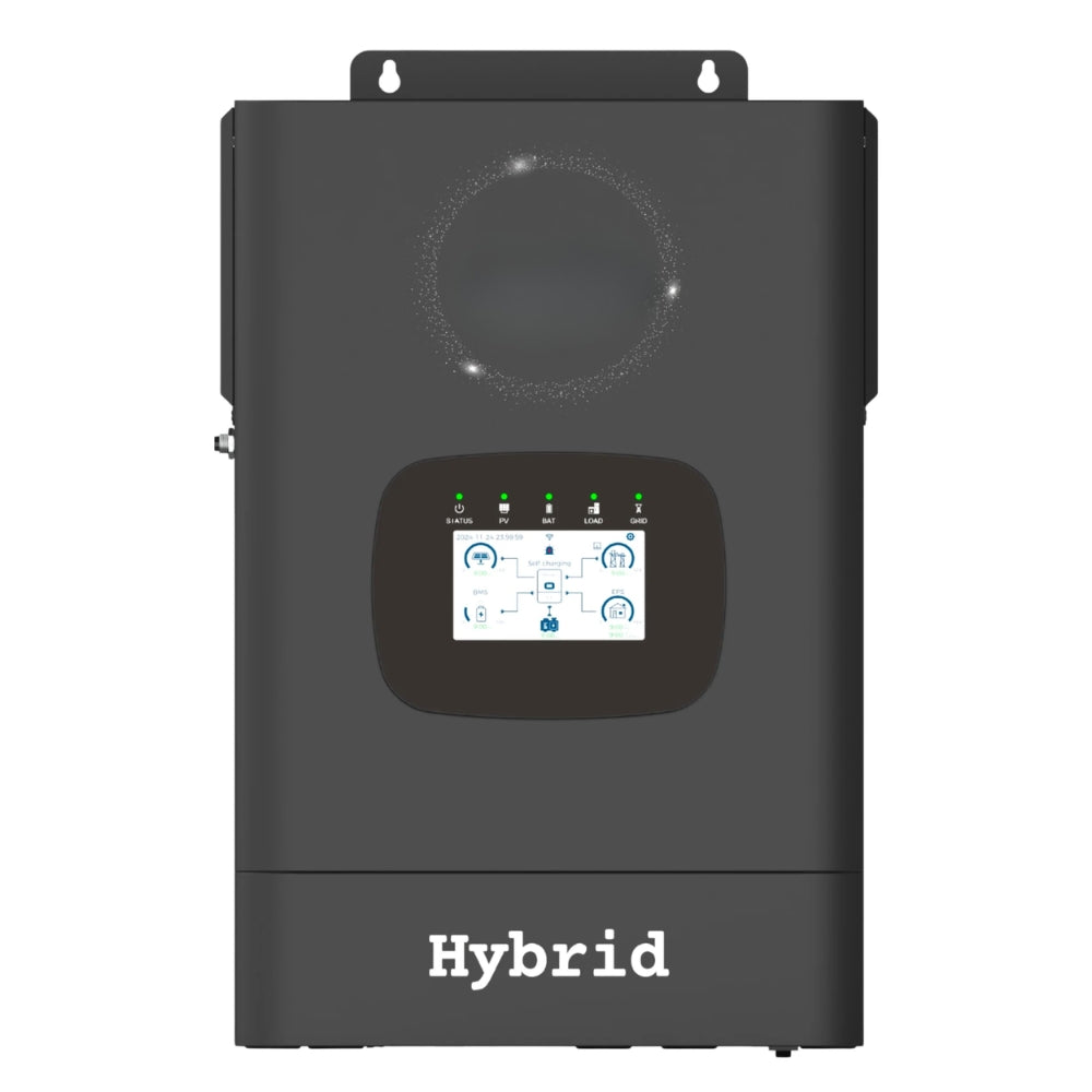 SMTE 3kW AI Hybrid Inverter – Pure Sine Wave Solar Inverter with Dual AC Output & Smart Load Management