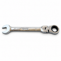 SMTE 21mm flexible-head combination wrench in silver finish