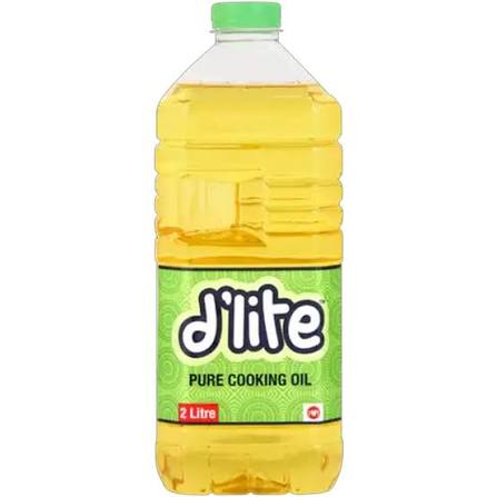 Delite Pure Cooking Oil 2 Liter (Pack of 12)
