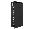 SMTE Megatron 63.9kWh High Voltage LiFePO4 Lithium Battery Set – Commercial Energy Storage (Includes HV Master Controller & Heavy-Duty Rack Stand)