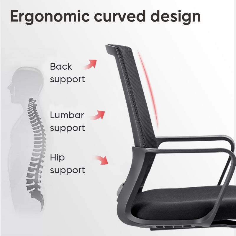 SMTE S-8610G Ergonomic Cantilever Mesh Office Conference & Guest Reception Chair
