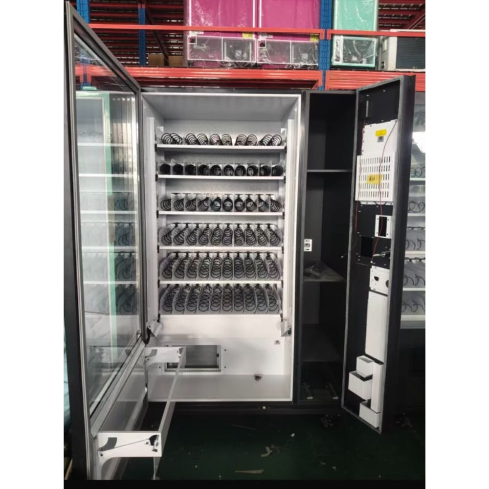 SMTE- Commercial Smart Vending Machine with 15.6″ Touchscreen – Cooling, Cash & Card Payment | Pre-Order