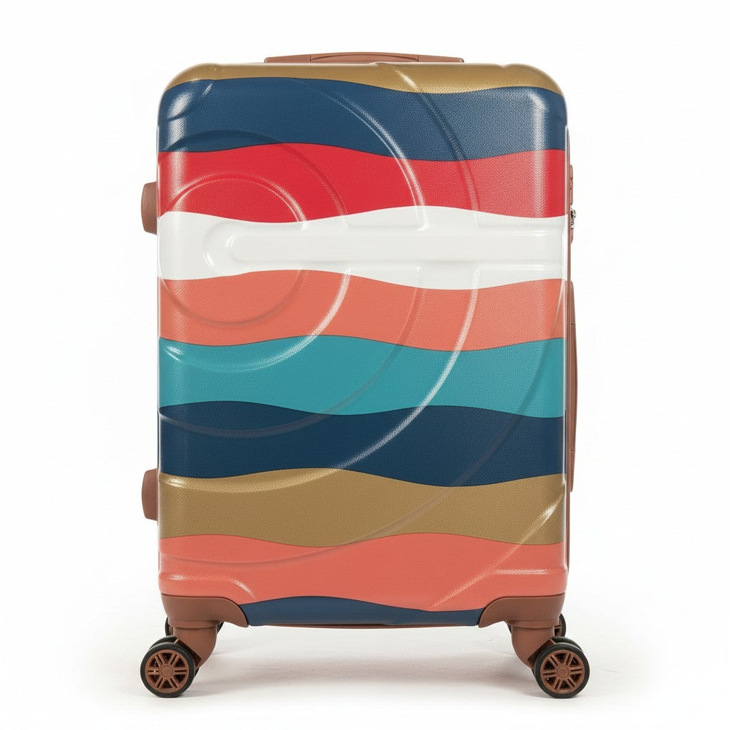 SMTE 21 Inch Hard Shell King Protected Travel Trolley Suitcase Assorted Color