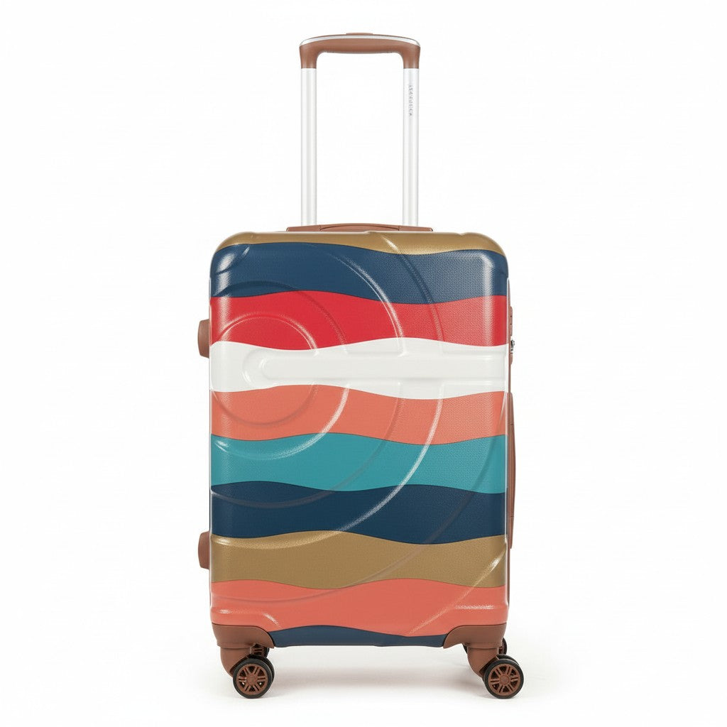 SMTE 21 Inch Hard Shell Any Protected Travel Trolley Suitcase Assorted Color