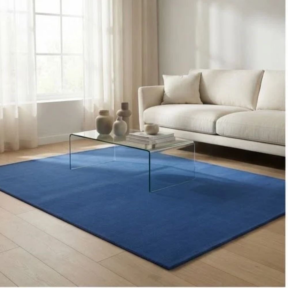 SMTE - Normal Blue Normal Carpet Rug - 1 m x 1.8 m Area Carpet ZULF16