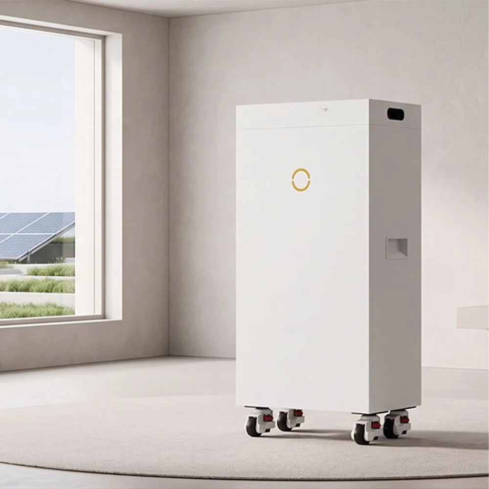 SMTE Megatron THS16 16.07kWh 51.2V LiFePO4 Lithium Battery – Mobile Floor-Standing Solar Energy Storage (Heavy-Duty Caster Wheels)