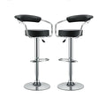 SMTE - Chrome Base Bar Stools
