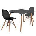 SMTE - 3 Piece Perla Square Table with 2 Chairs