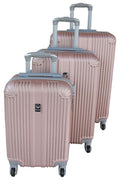 SMTE - Rose Gold 3Piece Luggage Set