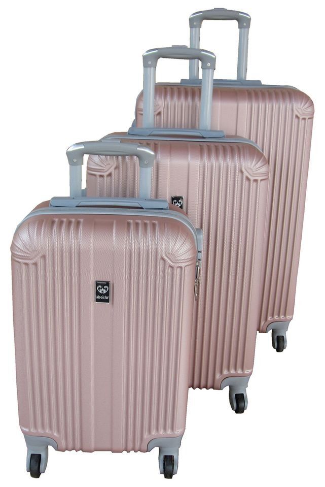 SMTE - Rose Gold 3Piece Luggage Set