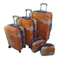 SMTE -  Quality Hardshell luggage bags-Orange -F18