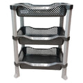 SMTE - SpaceMax: 3Tier Organizer RackGrey