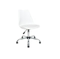 SMTE - Dream World Replica Eames Chair with Wheels - White