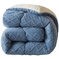 SMTE - Luxurious Comforter SetsBlue