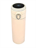 SMTE - LED Digital Smart Stainless Steel Vacuum Cup(Flask) - White