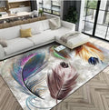 SMTE - Quality Modern 3D Geometric Design Area 23 Rug &  Tieback