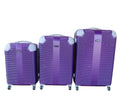 SMTE - Expert Travel Ware - 3 Piece Luggage Set - Purple