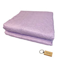 SMTE - Premium Plane Bedspread: Elevate Your Bedroom with Timeless+ KeyringLight Purple