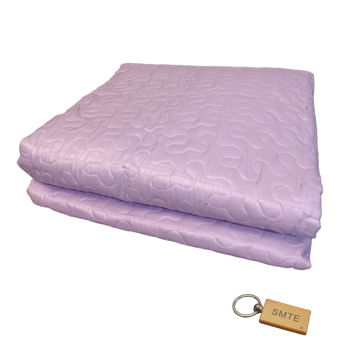 SMTE - Premium Plane Bedspread: Elevate Your Bedroom with Timeless+ KeyringLight Purple