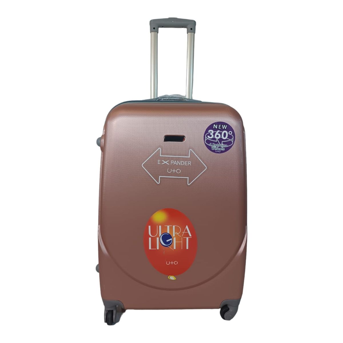 SMTE - 1 Piece Hard Outer Shell Luggage SetPink