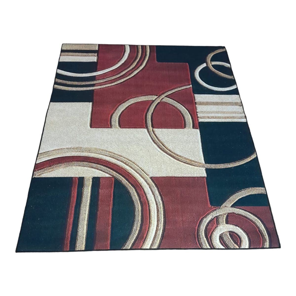 SMTE - 200cm x 150cm - Modern 3D Geometric Design Area PHI15 Rug