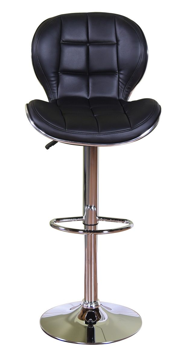 SMTE - Bar Stool 610 Faux LeatherSet of 2Black