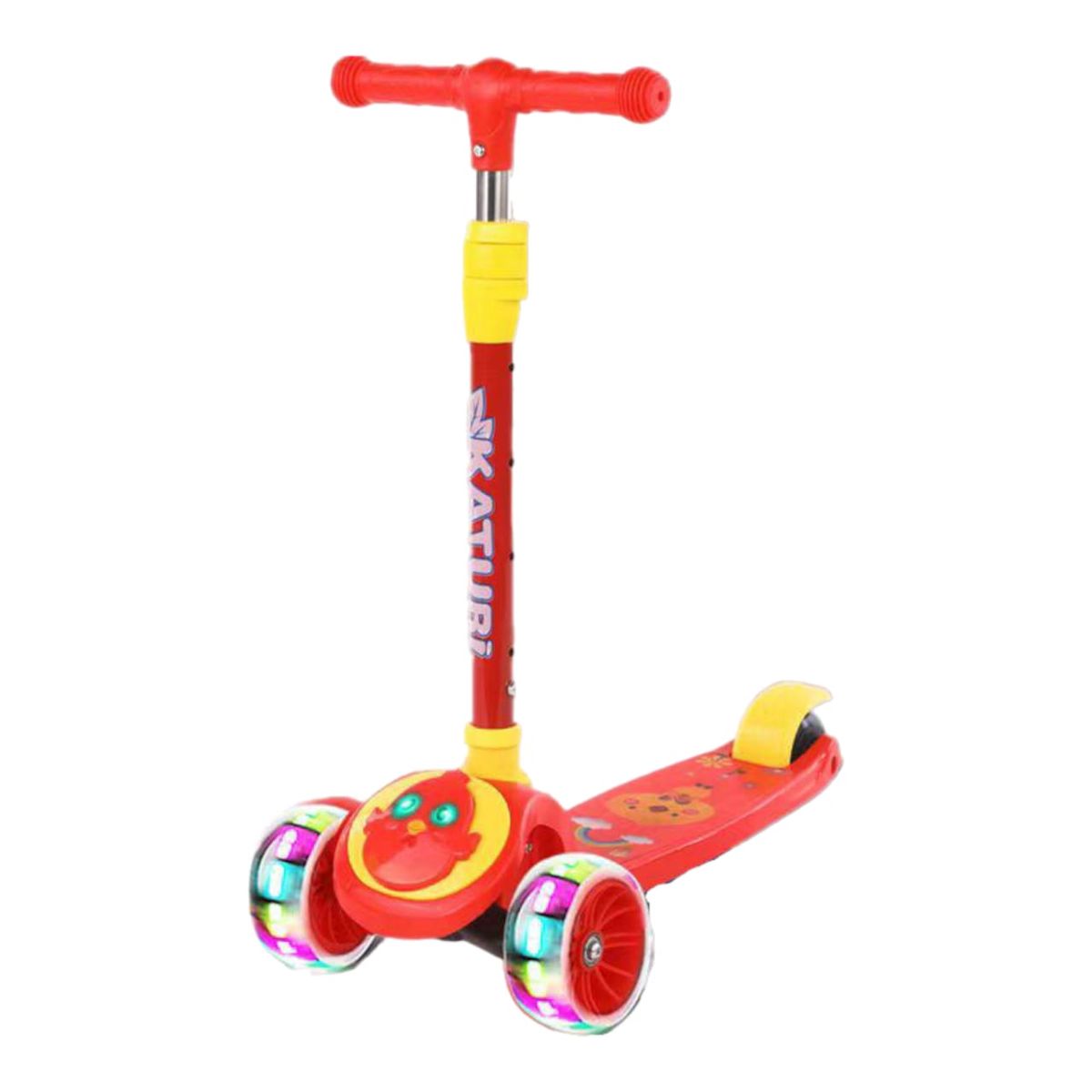 SMTE -  Kids Ride on Scooter with Flashing WheelsRed